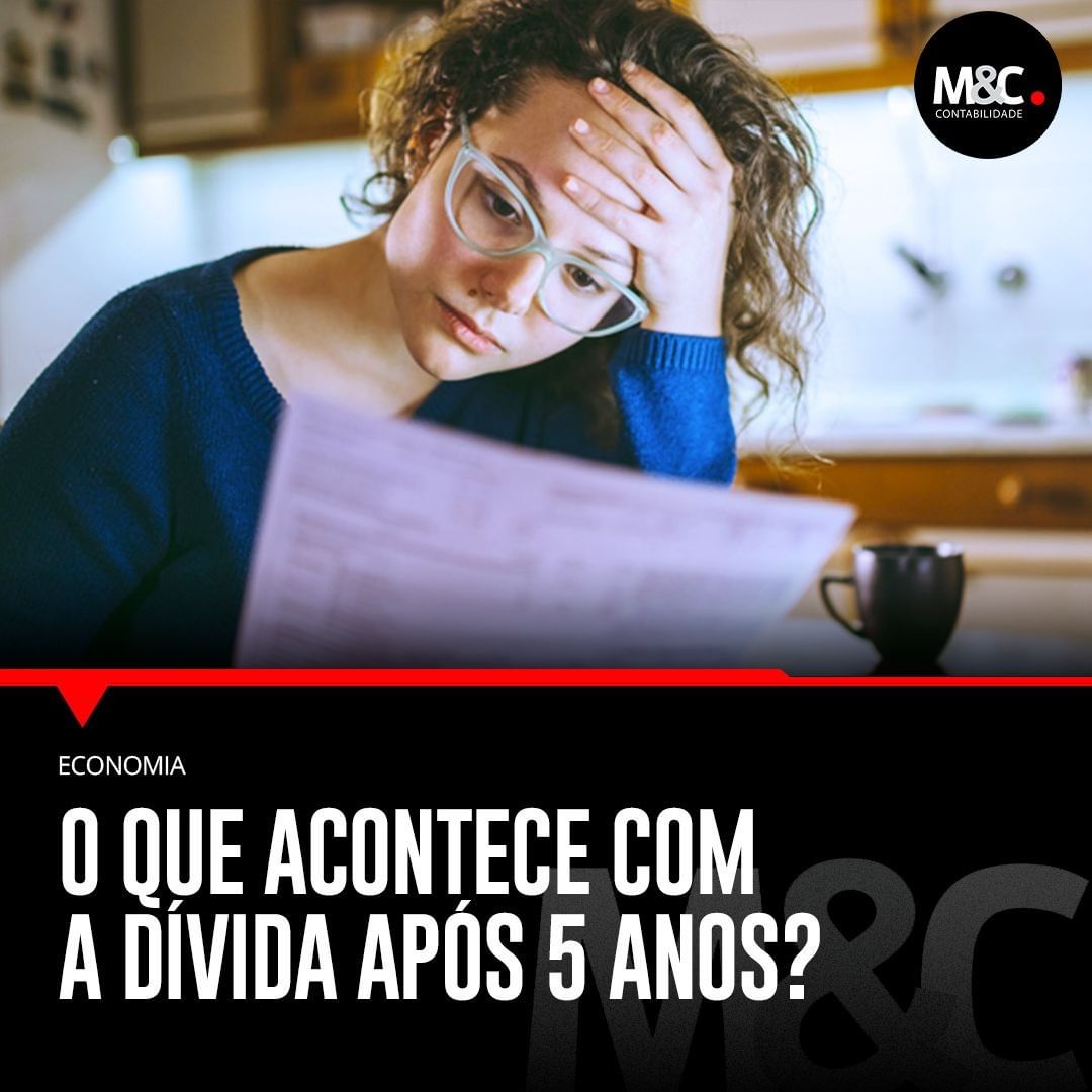 O que acontece com a dívida após 5 anos?