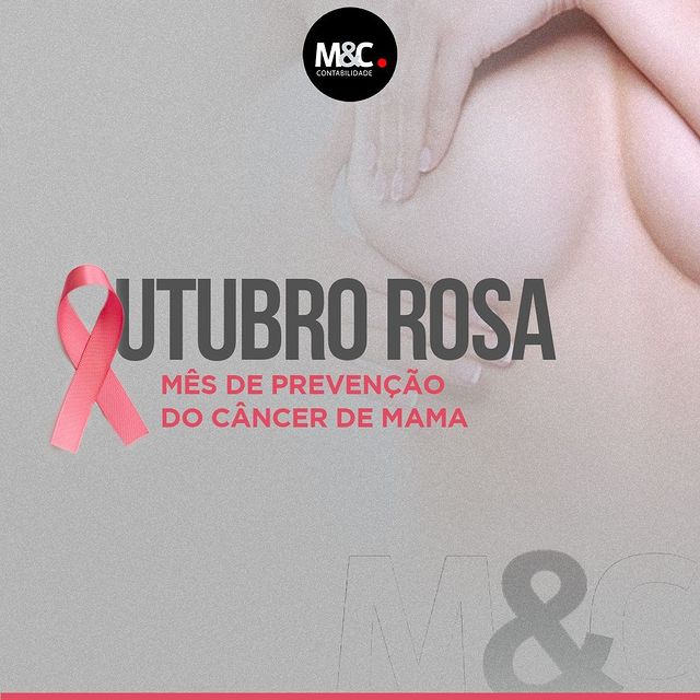 Outubro Rosa – Mês de Prevenção do Câncer de Mama