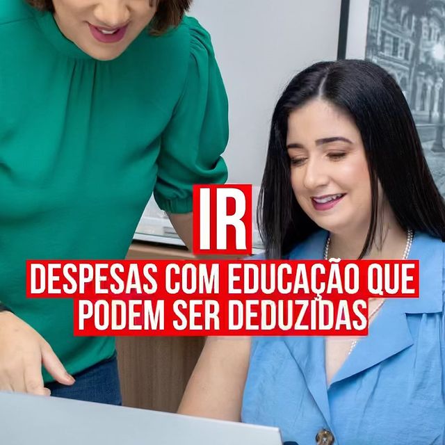 Despesas com educação que podem ser deduzidas