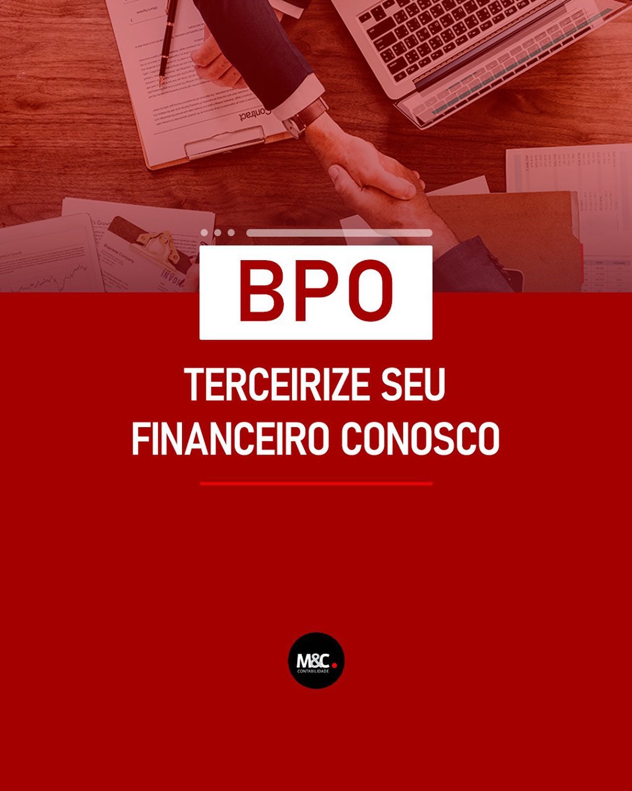 BPO: Terceirize seu financeiro conosco.